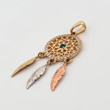 Dije Atrapasueños 2.7gr / 4cm / Tres Oros 18K