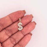 Dije Signo Dólar 1.1gr / 2.3cm / Oro Amarillo 18K