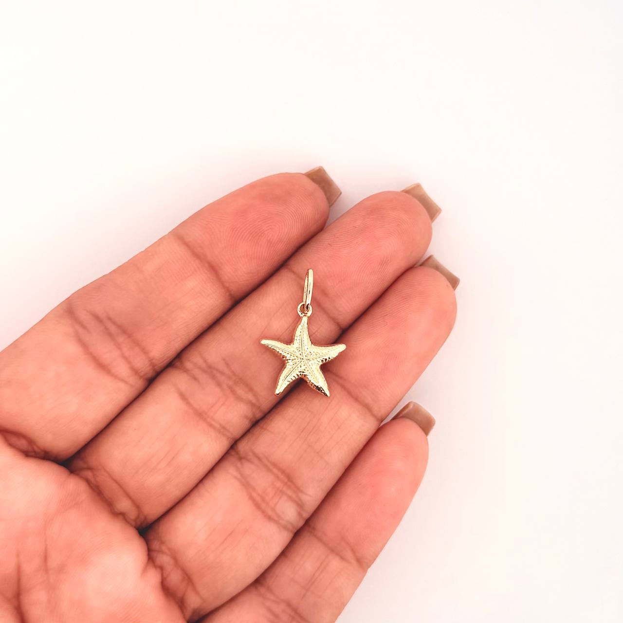 Dije Estrella De Mar 1gr / 2.3cm / Oro Amarillo 18K