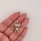Dije Ratón Sonriente 4.7gr / 2.8cm / Oro Amarillo 18K