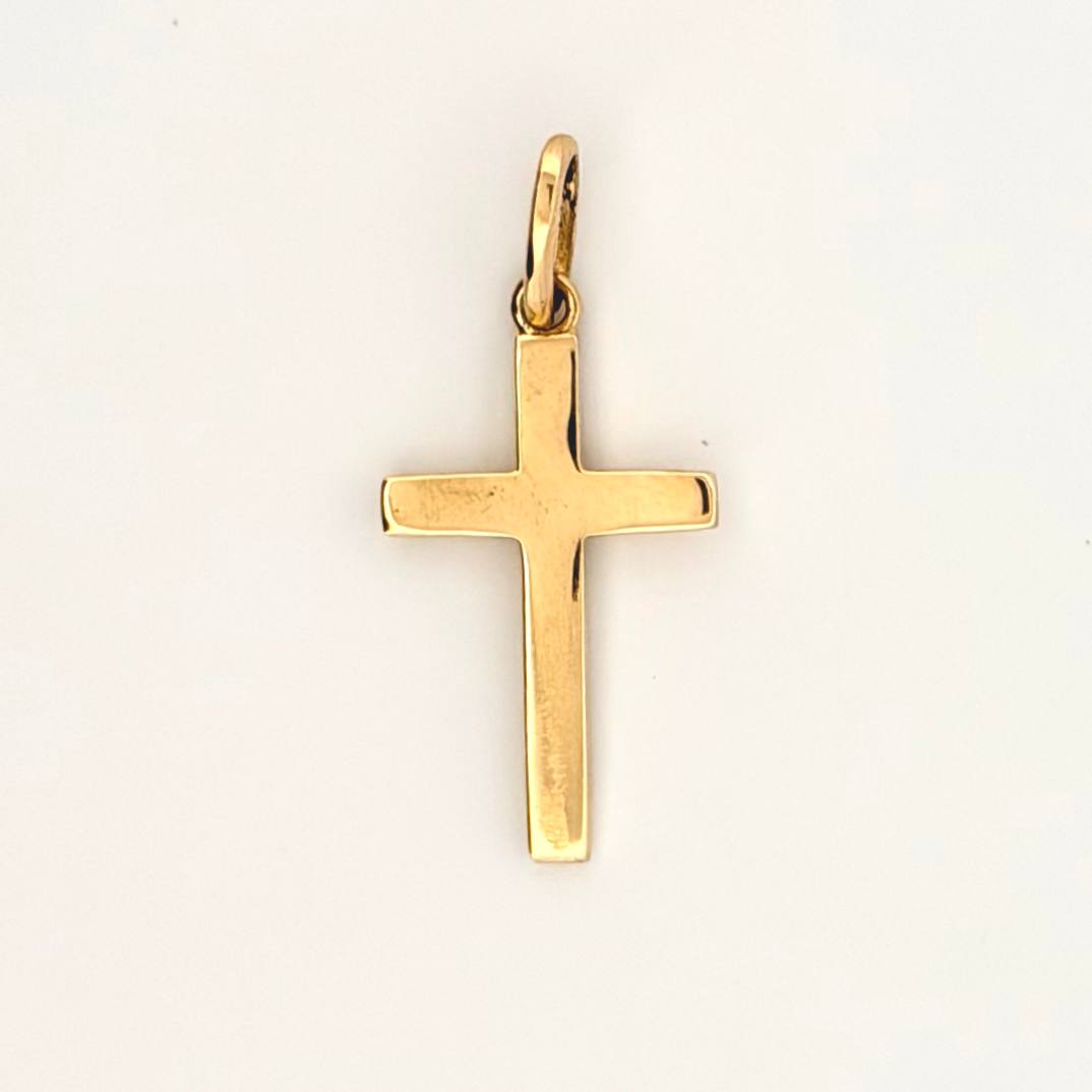 Dije Cruz 1.15gr / 2.7cm / Oro Amarillo 18K