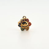 Dije Flor Animado 1.2gr / 1.8cm / Oro Amarillo 18K