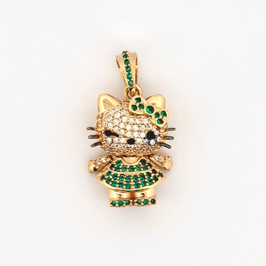 Dije Gata 5.5gr / 2.8cm / Oro Amarillo 18K
