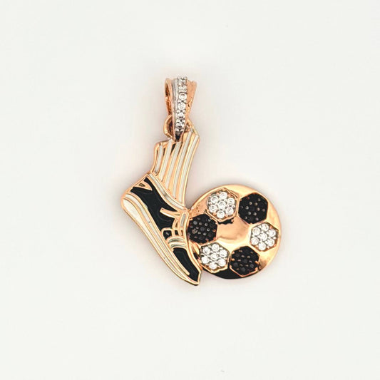 Dije Balón 2.8gr / 2.8cm / Oro Rosa 18K