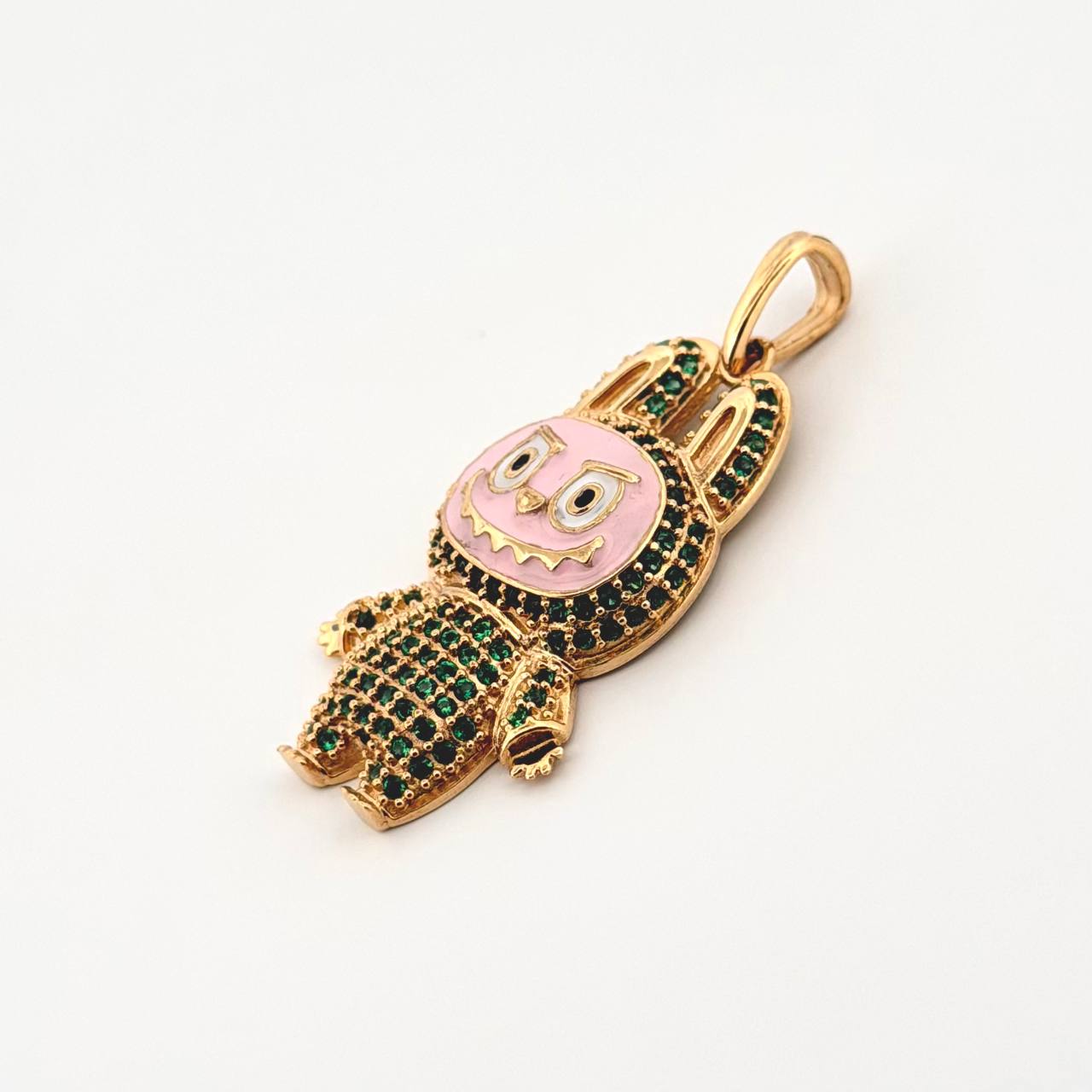 Dije Conejo Sonriente 5.75gr / 3.7cm / Oro Amarillo 18K