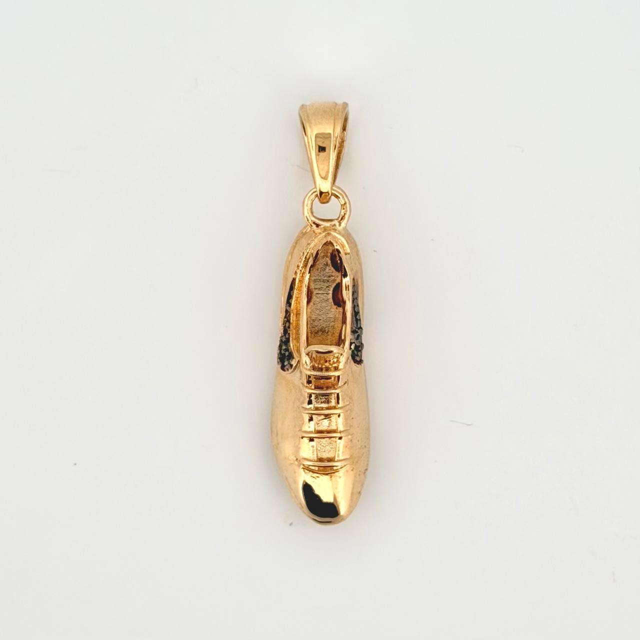 Dije Zapato Guayo 4.2gr / 3.3cm / Oro Amarillo 18K