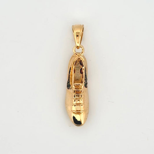 Dije Zapato Guayo 3.75gr / 3.3cm / Oro Amarillo 18K