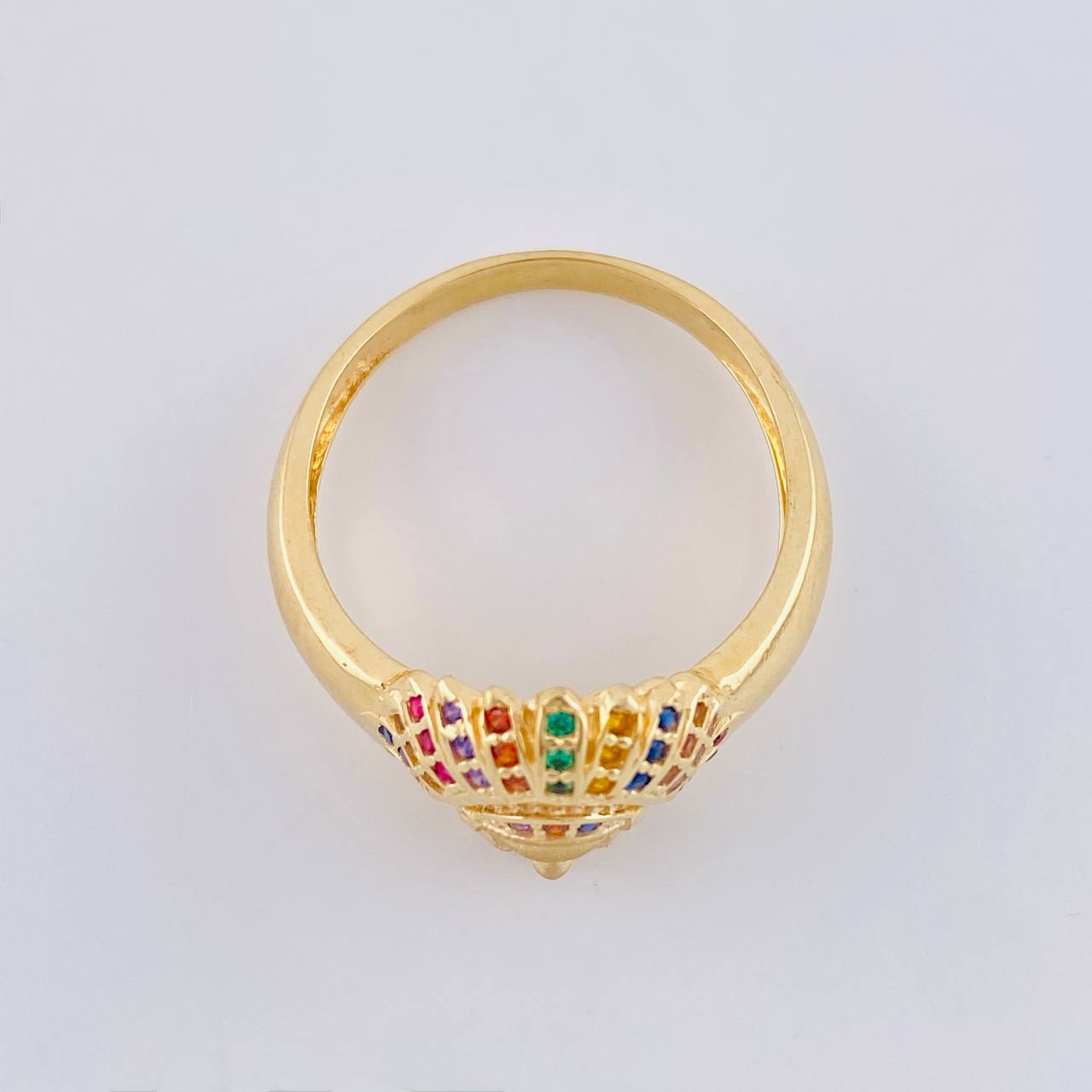 Anillo Indio 4.5 g / T9 Oro Amarillo 18K