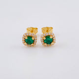 Topos Halo 2.15 g / 7.5 mm Oro Amarillo 18K