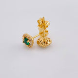 Topos Halo 2.15 g / 7.5 mm Oro Amarillo 18K