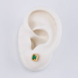 Topos Halo 2.15 g / 7.5 mm Oro Amarillo 18K