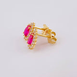 Topos Gota Halo 1.8 g / 7.8 mm Oro Amarillo 18K