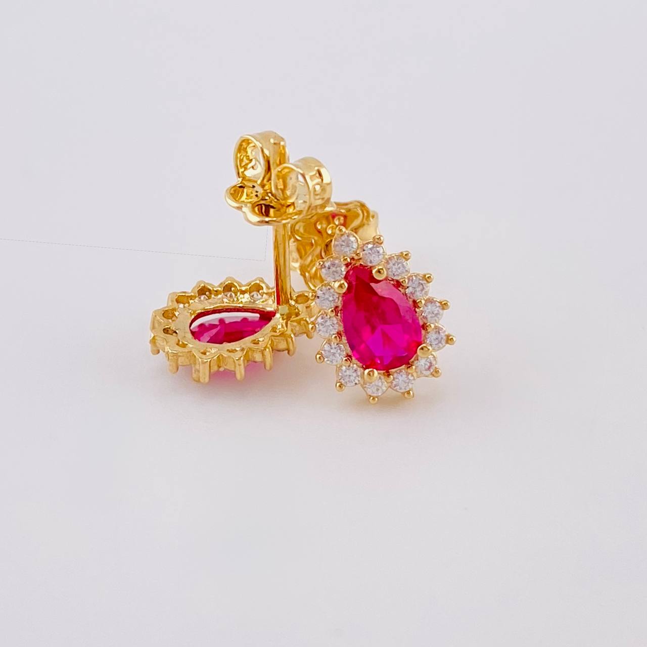 Topos Gota Halo 1.8 g / 7.8 mm Oro Amarillo 18K