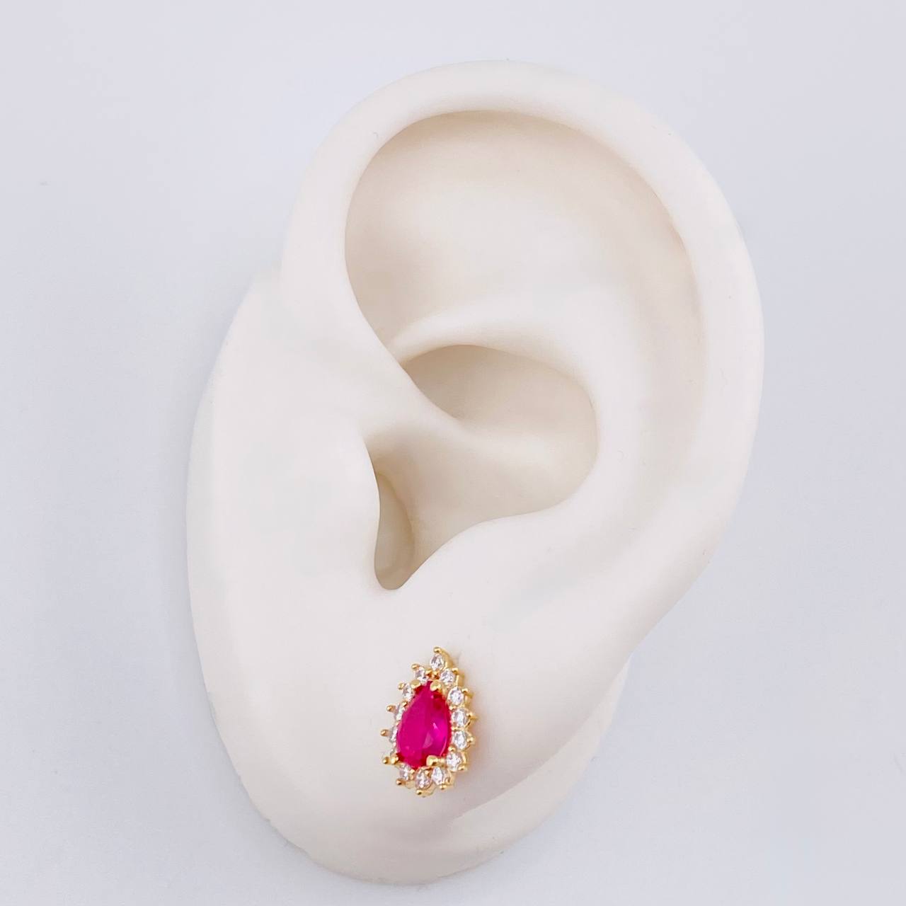Topos Gota Halo 1.8 g / 7.8 mm Oro Amarillo 18K