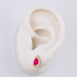 Topos Gota Halo 1.8 g / 7.8 mm Oro Amarillo 18K