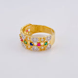 Anillo Jardín De Corazones 4.3 g / T6 1/2 Oro Amarillo 18K