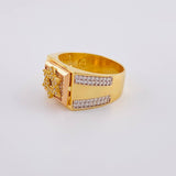 Anillo Estrella David 9.05 g / T10 1/2 Oro Amarillo 18K