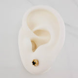 Topos Halo 1.1gr / 5.1mm Oro Amarillo 18K &