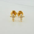 Topos Cruz 0.8gr / 4.5mm Oro Amarillo 18K