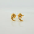 Topos Luna 0.8gr / 4.5mm Oro Amarillo 18K