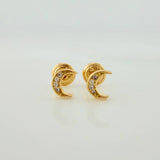 Topos Luna 0.8gr / 4.5mm Oro Amarillo 18K