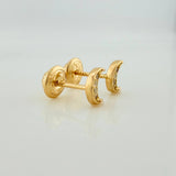 Topos Luna 0.8gr / 4.5mm Oro Amarillo 18K