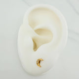 Topos Luna 0.8gr / 4.5mm Oro Amarillo 18K