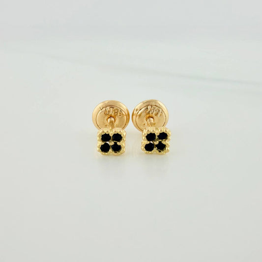 Topos Trebol 0.65 g / 3.6 mm Oro Amarillo 18K