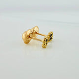 Topos Trebol 0.65gr / 3.7mm Oro Amarillo 18K &