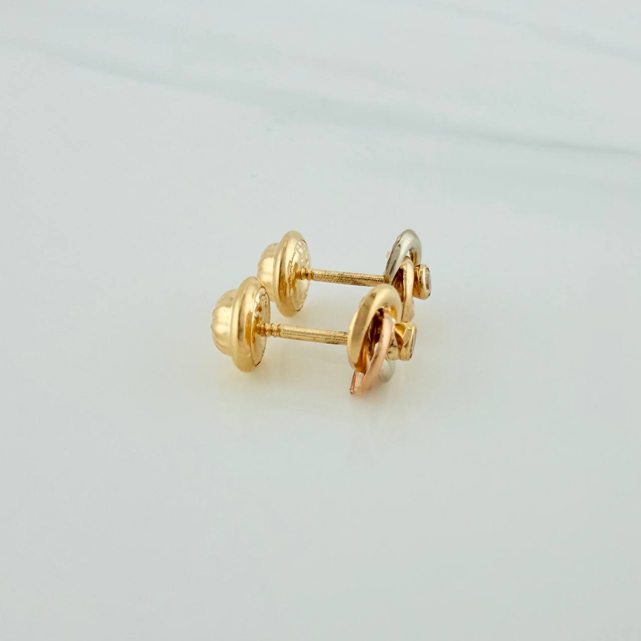 Topos Helice 0.95gr / 6.6mm Tres Oros 18K &