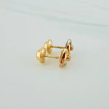 Topos Helice 0.95gr / 6.6mm Tres Oros 18K &