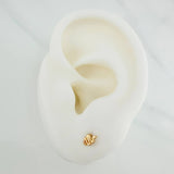 Topos Serpiente 0.6gr / 3mm Oro Amarillo 18K &