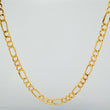 Cadena Figaro 8.05gr / 60cm / 4.2mm Oro Amarillo +1 18K $