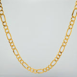 Cadena Figaro 8.05gr / 60cm / 4.2mm Oro Amarillo +1 18K $