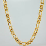 Cadena Figaro 14.35gr / 65.4cm / 6.3mm Oro Amarillo +1 18K $