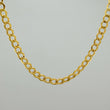 Cadena Cubana 10.1gr / 70cm / 4.5mm Oro Amarillo +1 18K $