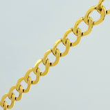 Cadena Cubana 10.1gr / 70cm / 4.5mm Oro Amarillo +1 18K $