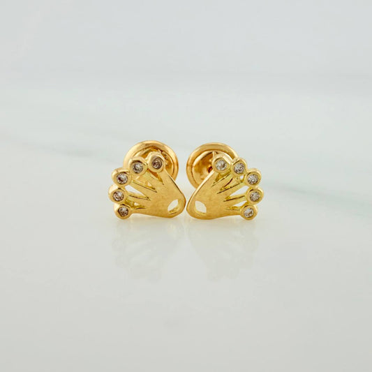 Topos Corona 0.8gr / 7mm Oro Amarillo 18K %