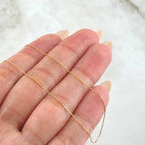 Cadena Veneciana 0.75gr / 40cm / Oro Amarillo +3 18K -