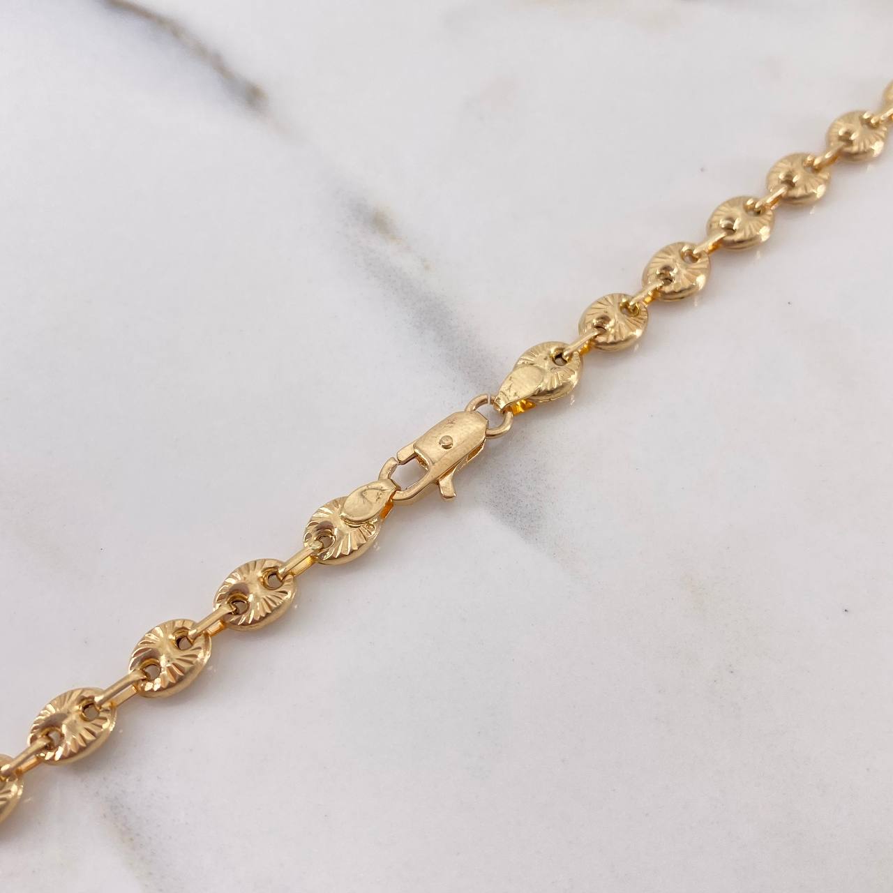 Cadena GC 16.3gr / 60cm / 5.5mm Diamantada Oro Amarillo 18K $