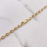 Cadena GC 8.25gr / 60cm / 4.2mm Lisa Oro Amarillo 18K $