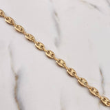 Pulso GC 6.2gr / 22cm / 6.7mm Liso Oro Amarillo 18K &