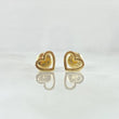 Topos Corazon Silueta Lisa 0.7gr / 6.3mm Oro Amarillo 18K ©