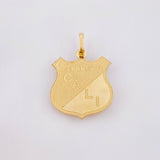 Dije Escudo Deportivo Cali 1.45gr / 2.8cm / Oro Amarillo 18K
