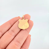 Dije Escudo Deportivo Cali 1.45gr / 2.8cm / Oro Amarillo 18K