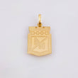 Dije Escudo Atletico Nacional 1.1gr / 2.8cm / Oro Amarillo 18K