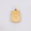 Dije Escudo Atletico Nacional 1.25gr / 2.8cm / Oro Amarillo 18K *