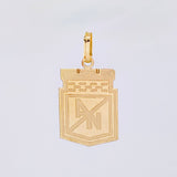 Dije Escudo Atletico Nacional 1.3gr / 2.8cm / Oro Amarillo 18K ©