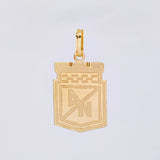 Dije Escudo Atletico Nacional 1.1gr / 2.8cm / Oro Amarillo 18K