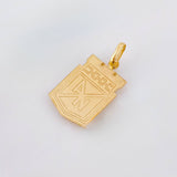 Dije Escudo Atletico Nacional 1.25gr / 2.8cm / Oro Amarillo 18K